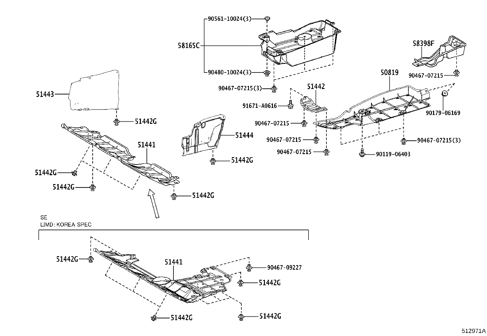 Exploded illustration 512971A