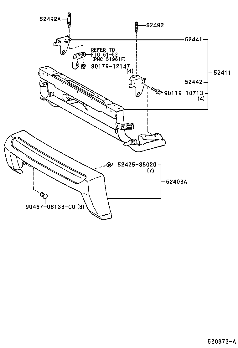Exploded illustration 520373A