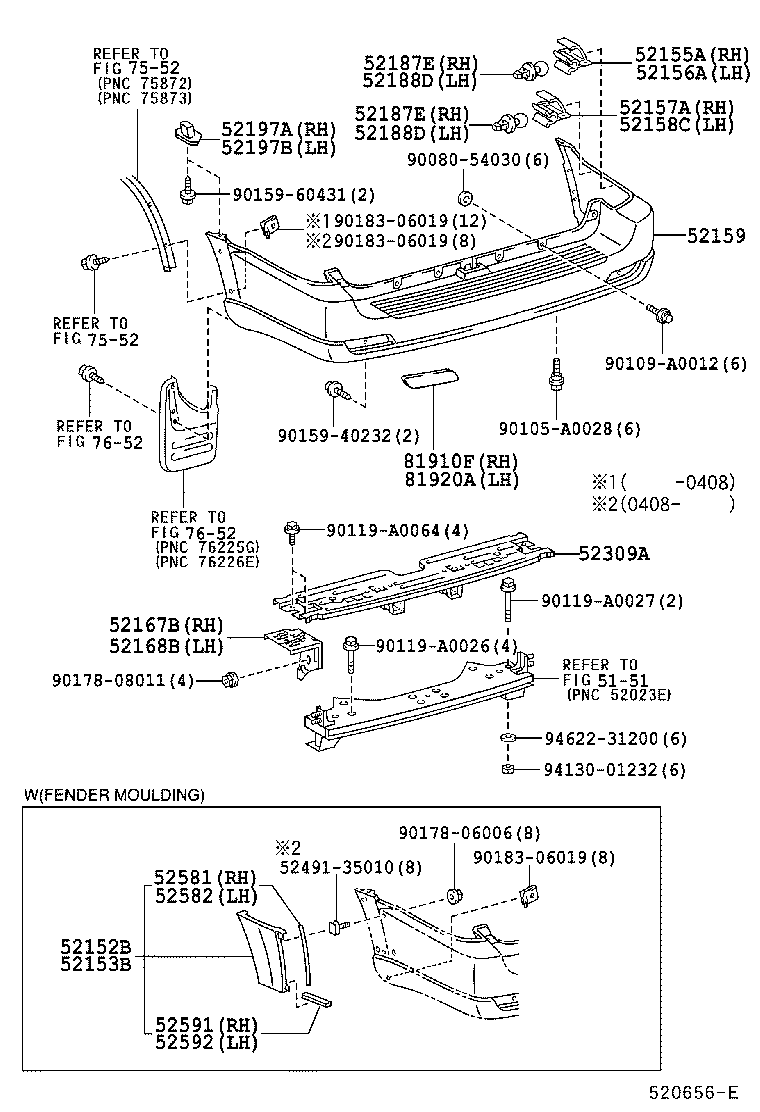 Exploded illustration 520656E