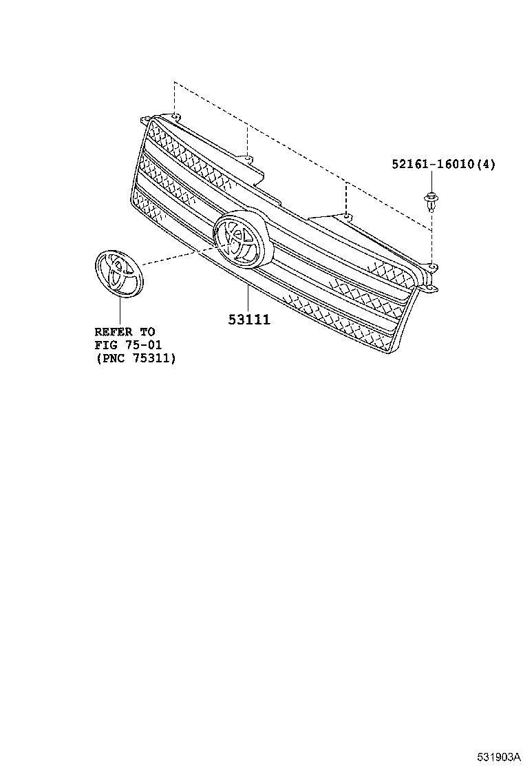 Exploded illustration 531903A