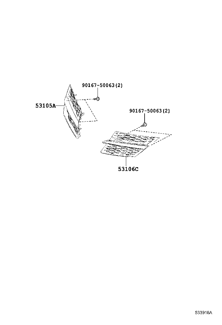 Exploded illustration 533916A