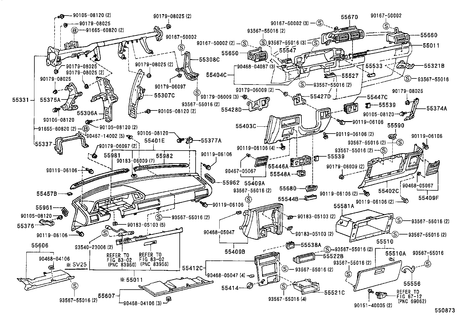 Exploded illustration 550873