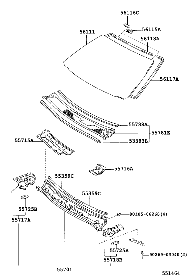 Exploded illustration 551464