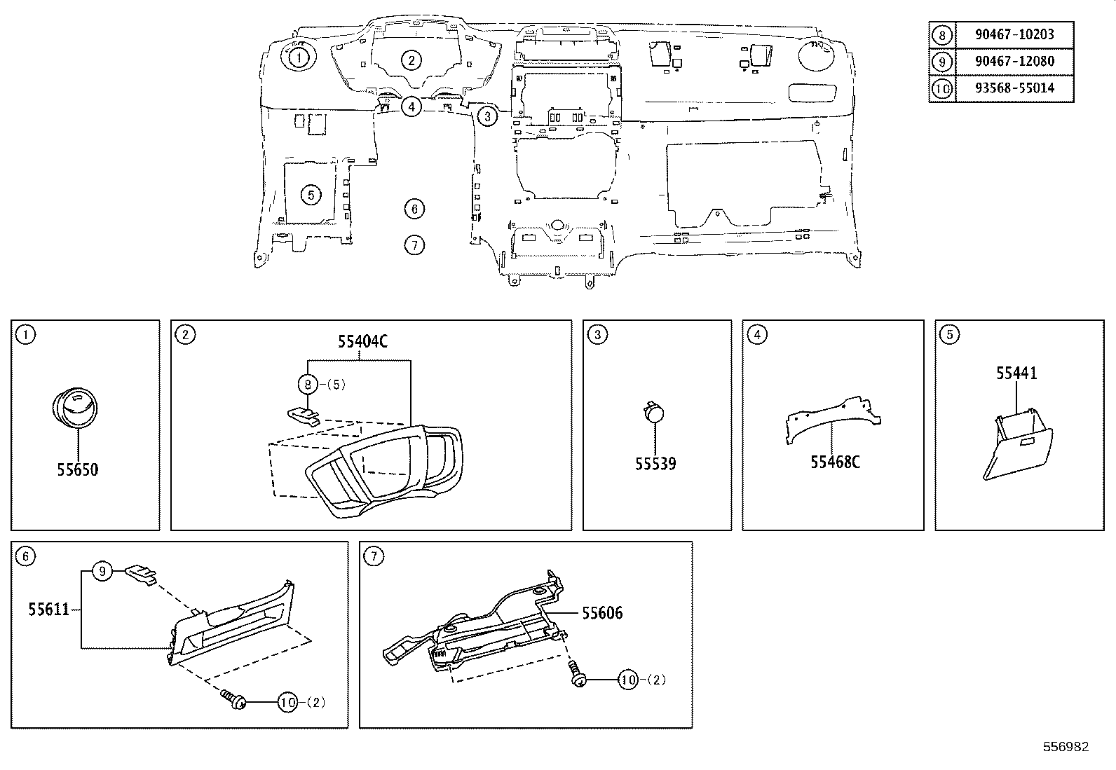 Exploded illustration 556982