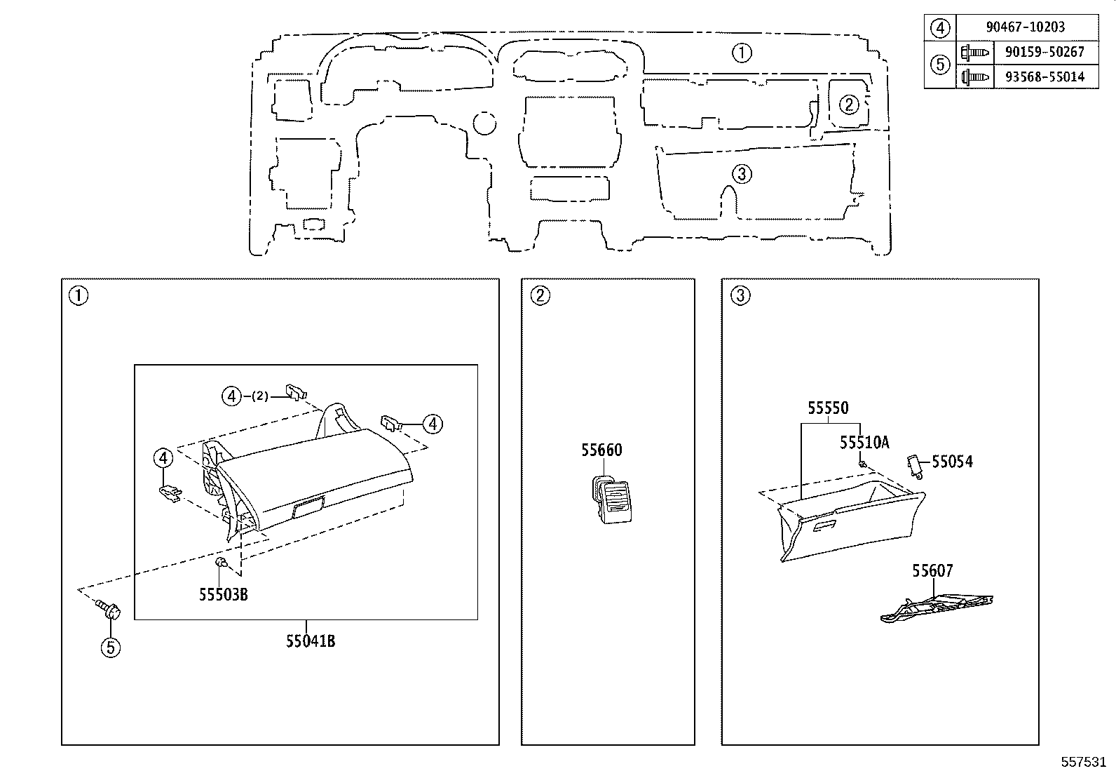 Exploded illustration 557531