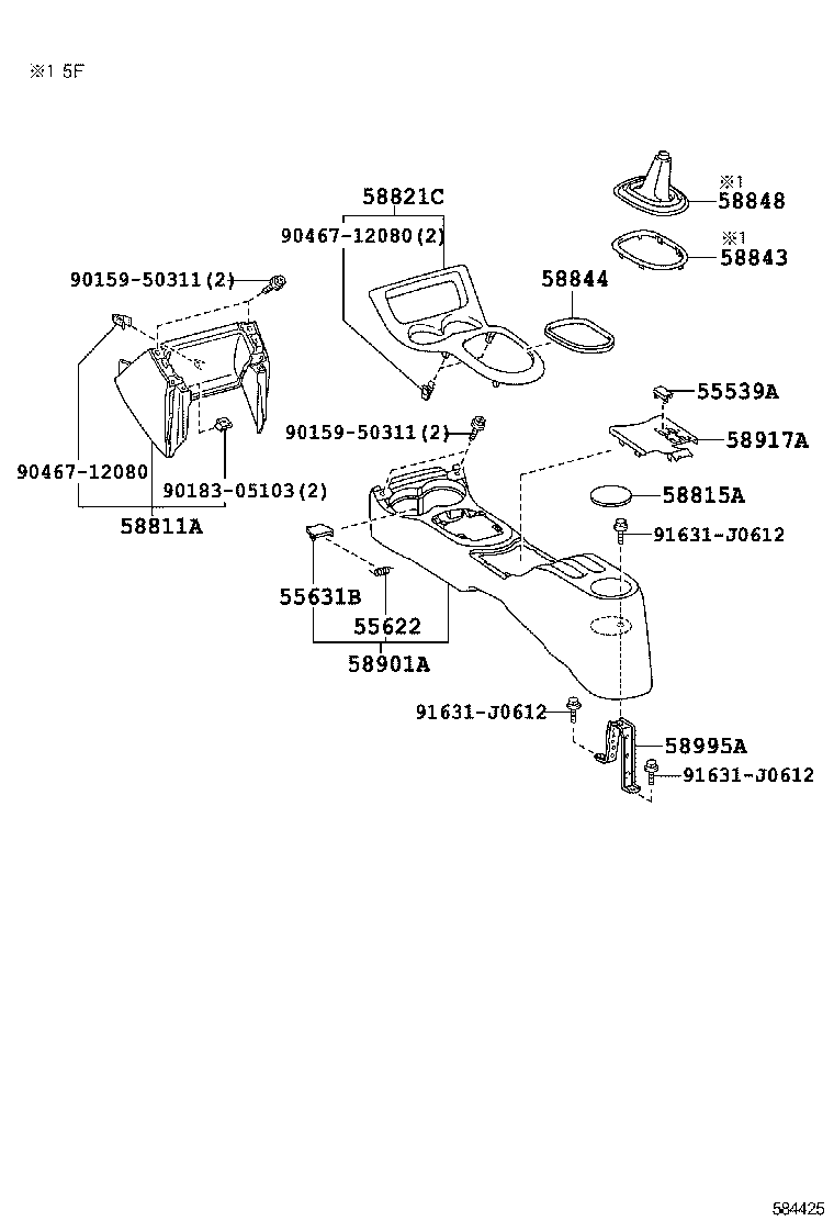 Exploded illustration 584425