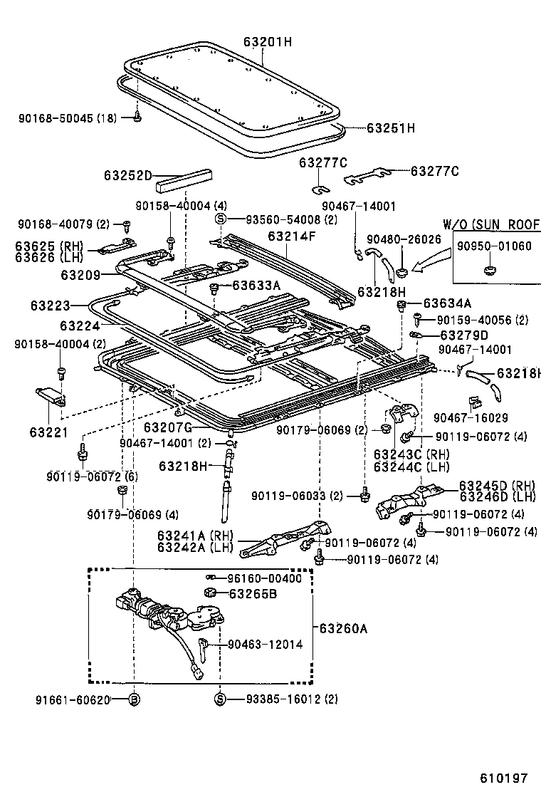 Exploded illustration 610197