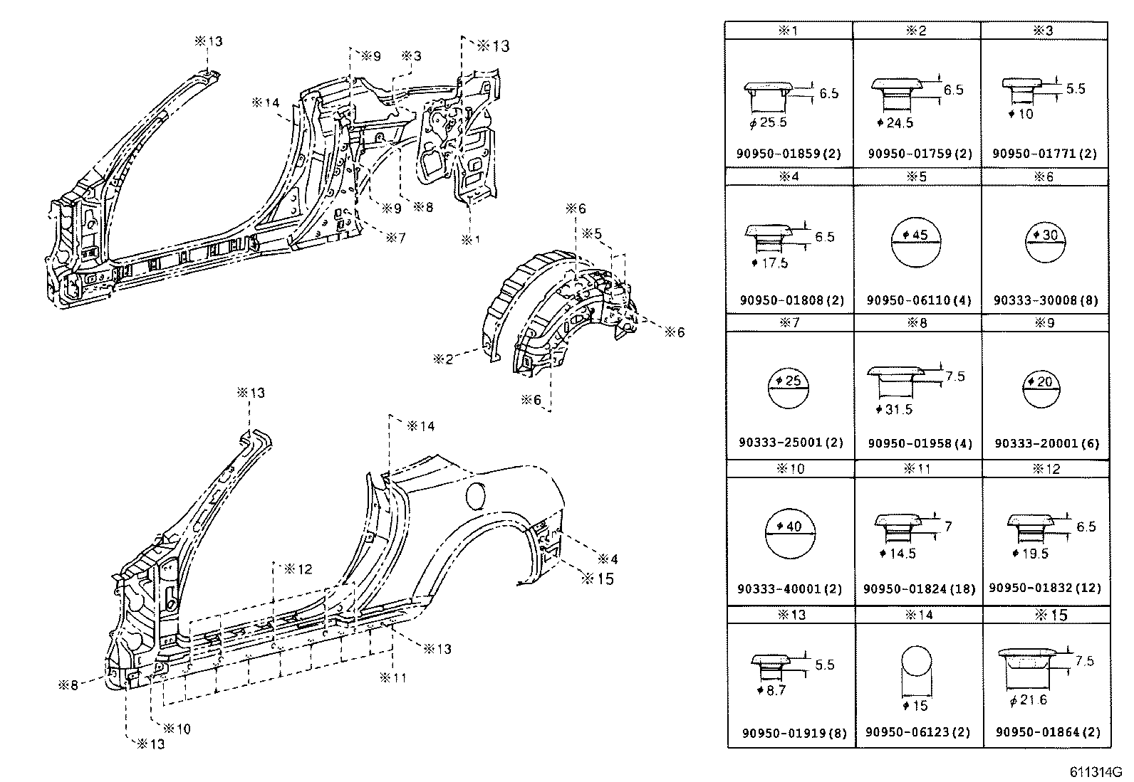 Figure 611314G