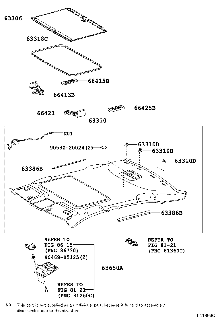 Exploded illustration 641893C