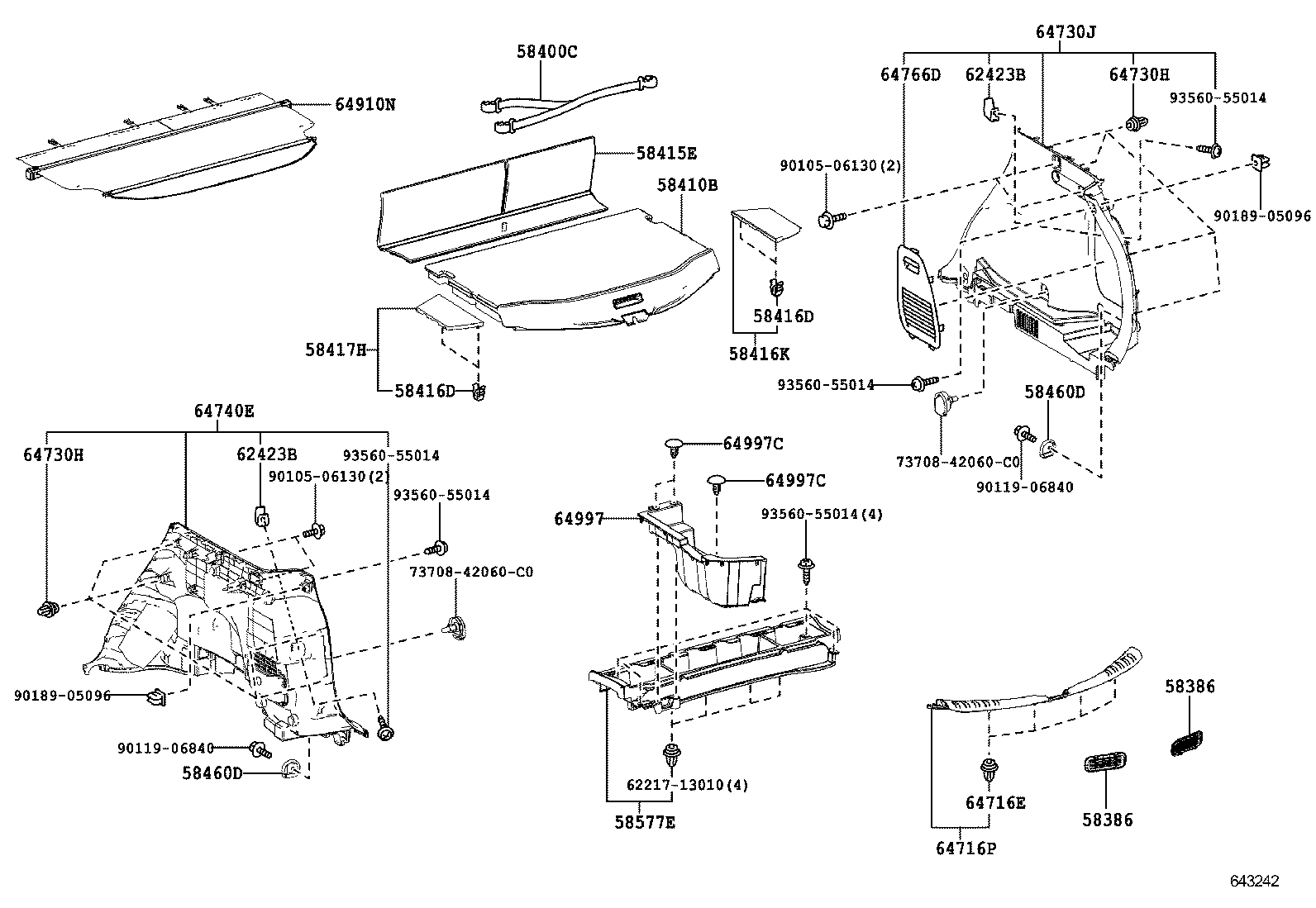 Exploded illustration 643242
