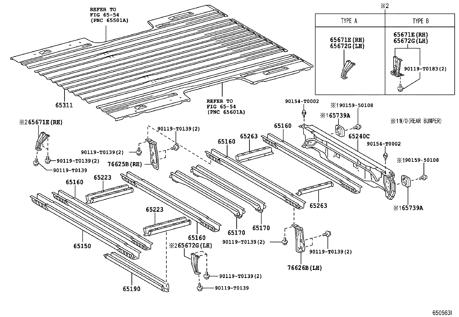 Exploded illustration 650563I