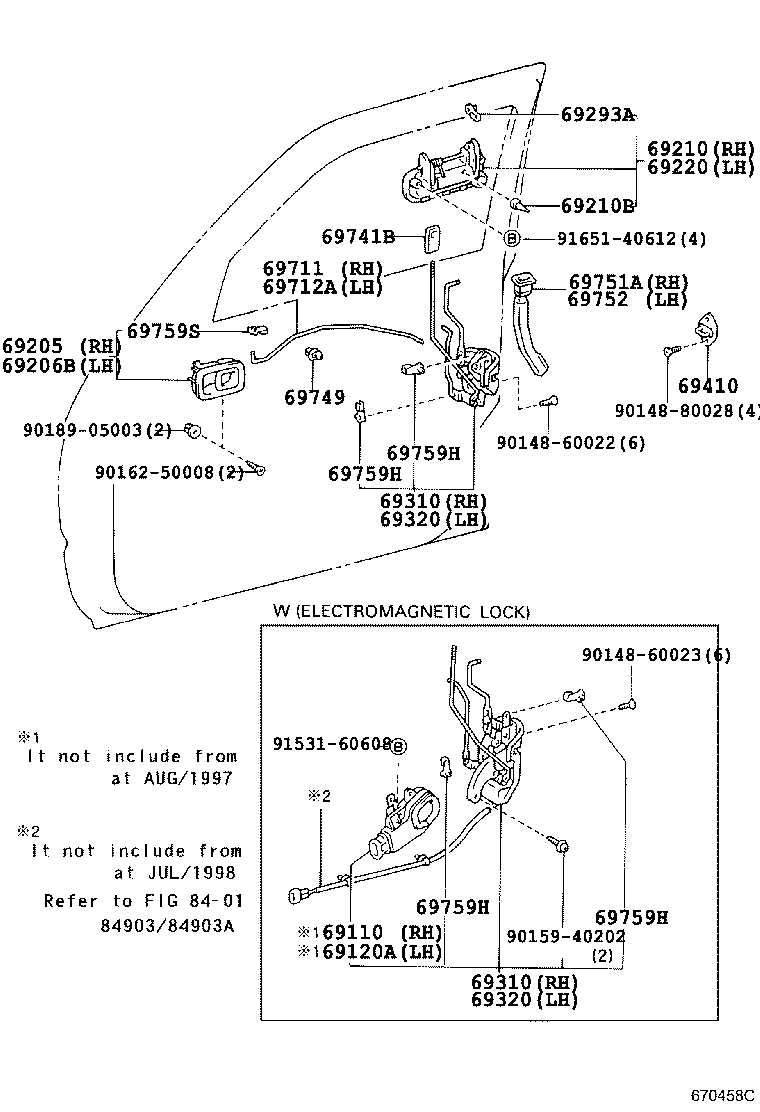 Exploded illustration 670458C