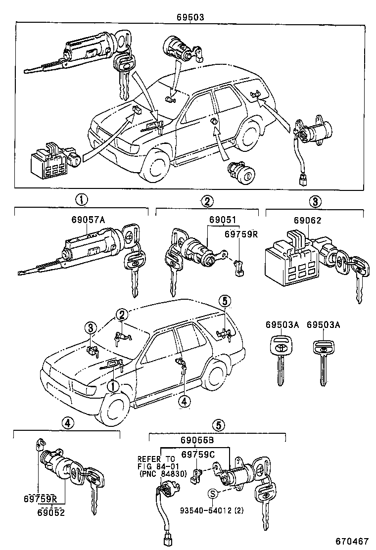 Exploded illustration 670467