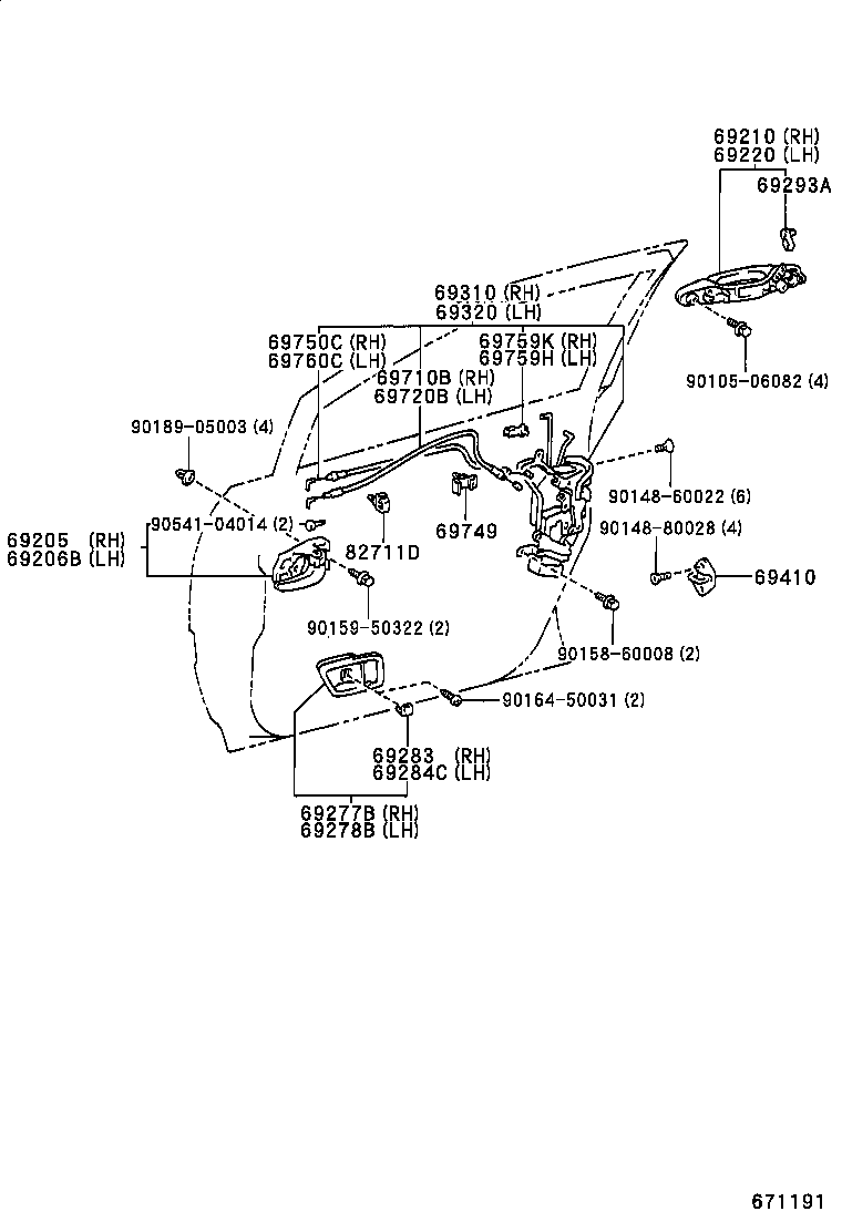 Exploded illustration 671191