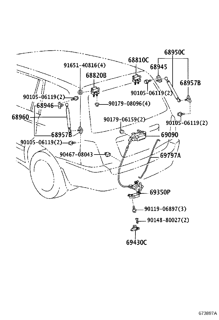 Exploded illustration 673897A