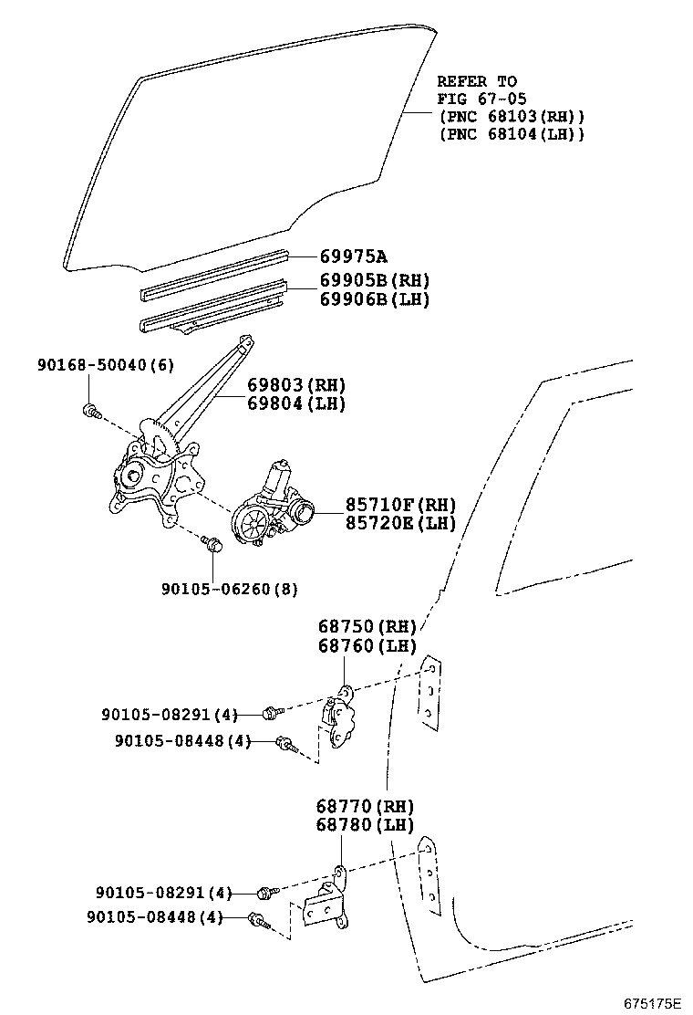 Exploded illustration 675175E