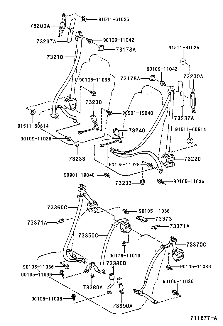 Exploded illustration 711677A