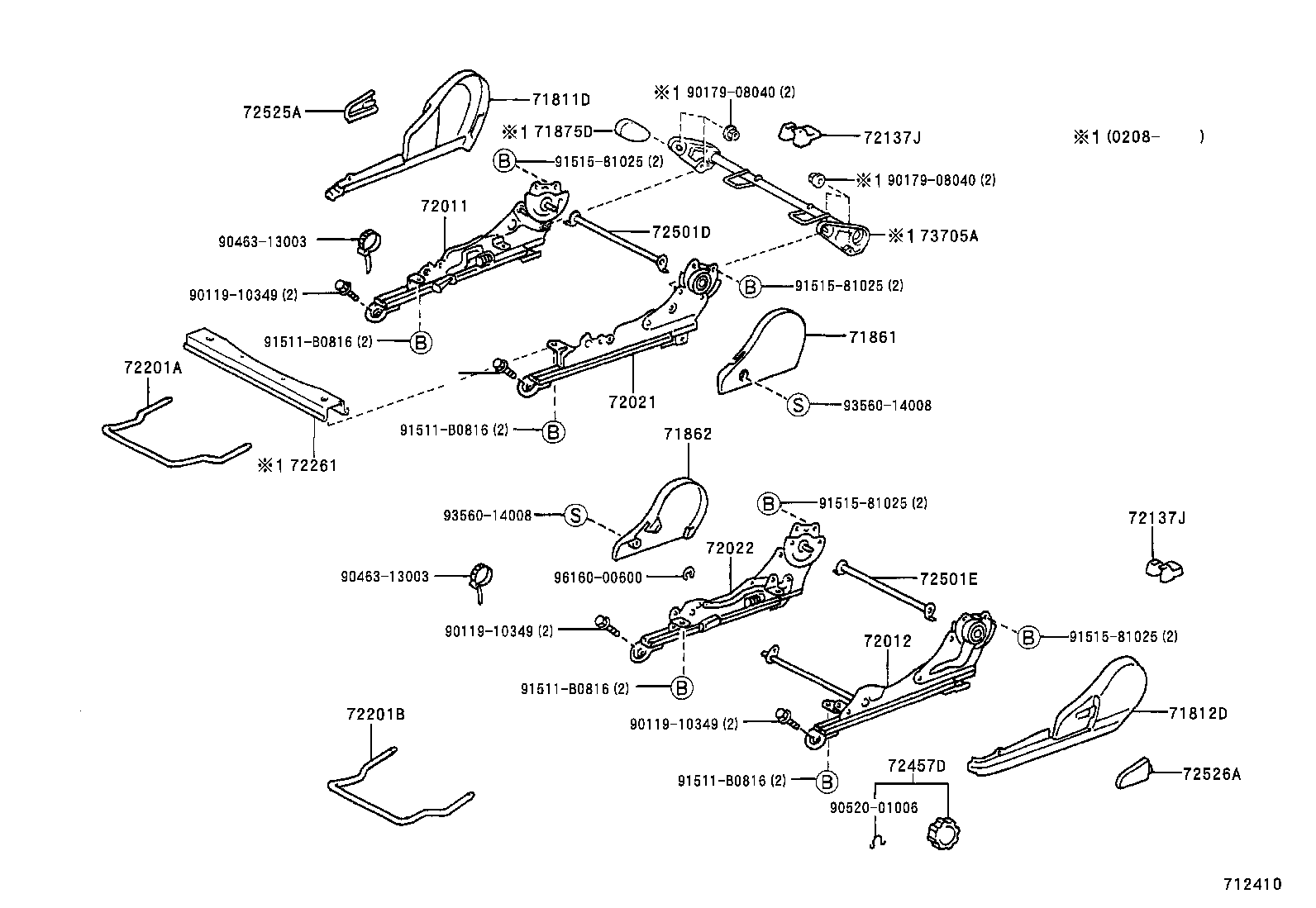 Exploded illustration 712410