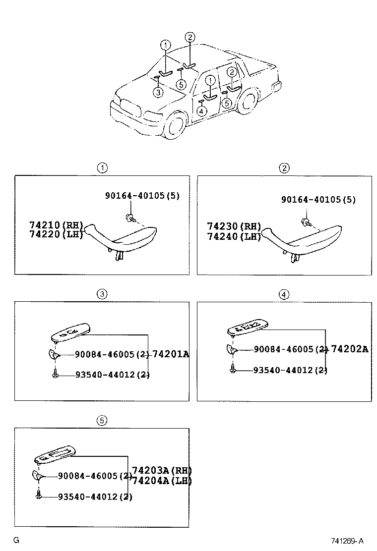 Exploded illustration 741269A