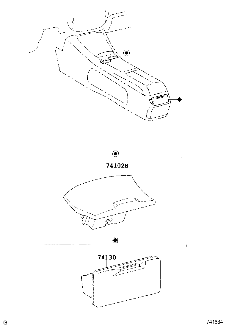 Exploded illustration 741634