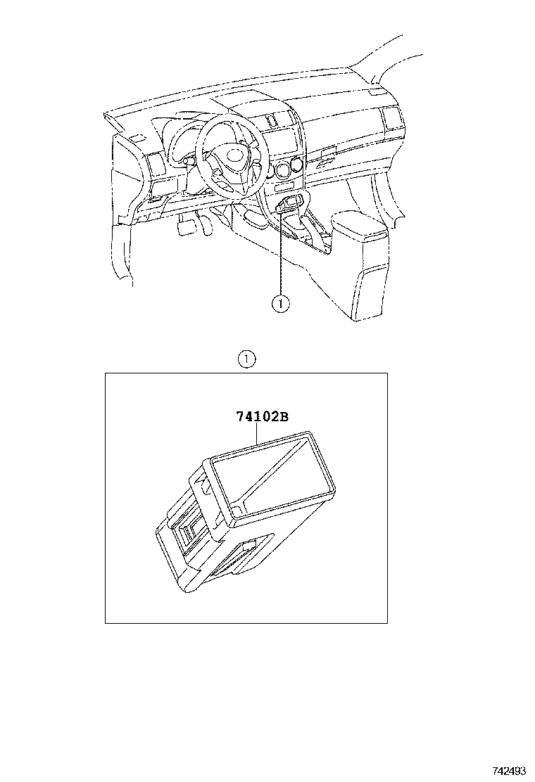 Exploded illustration 742493