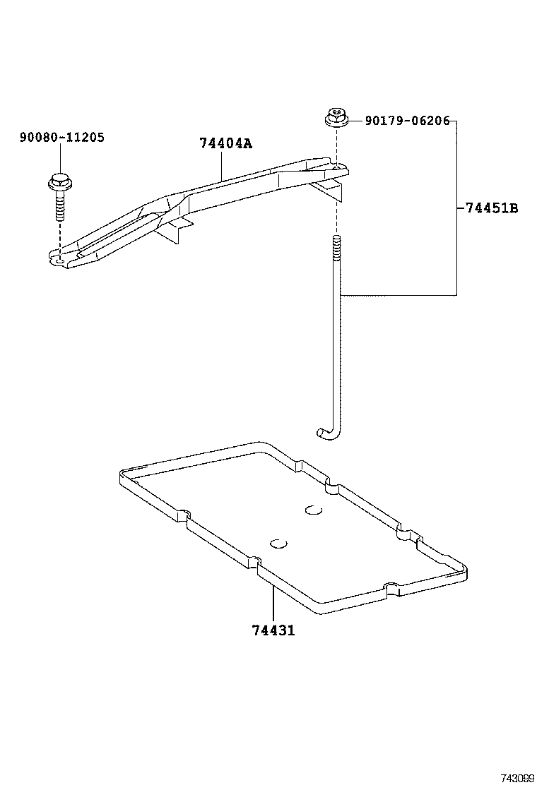 Exploded illustration 743099