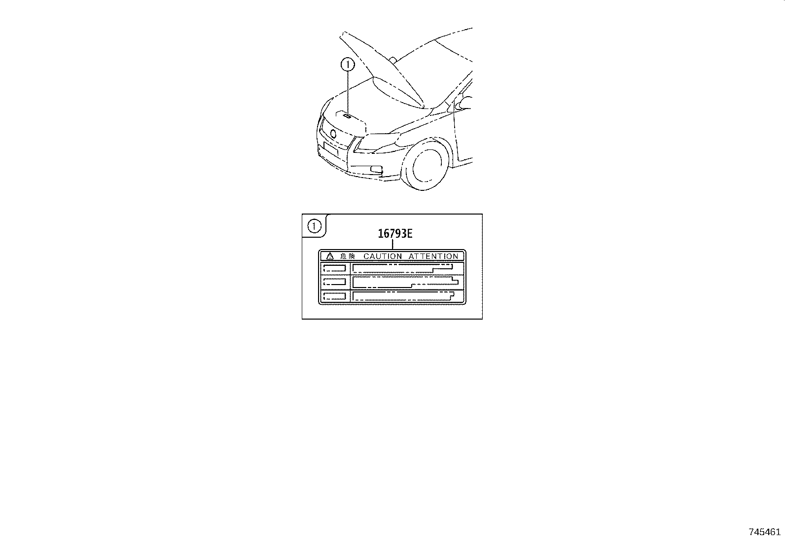 Exploded illustration 745461