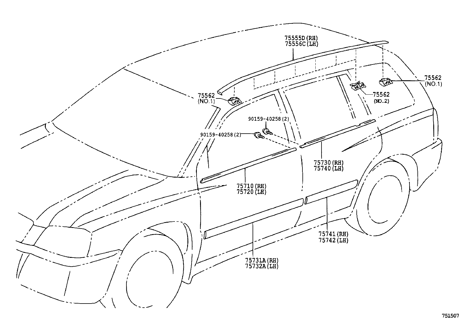 Exploded illustration 751507