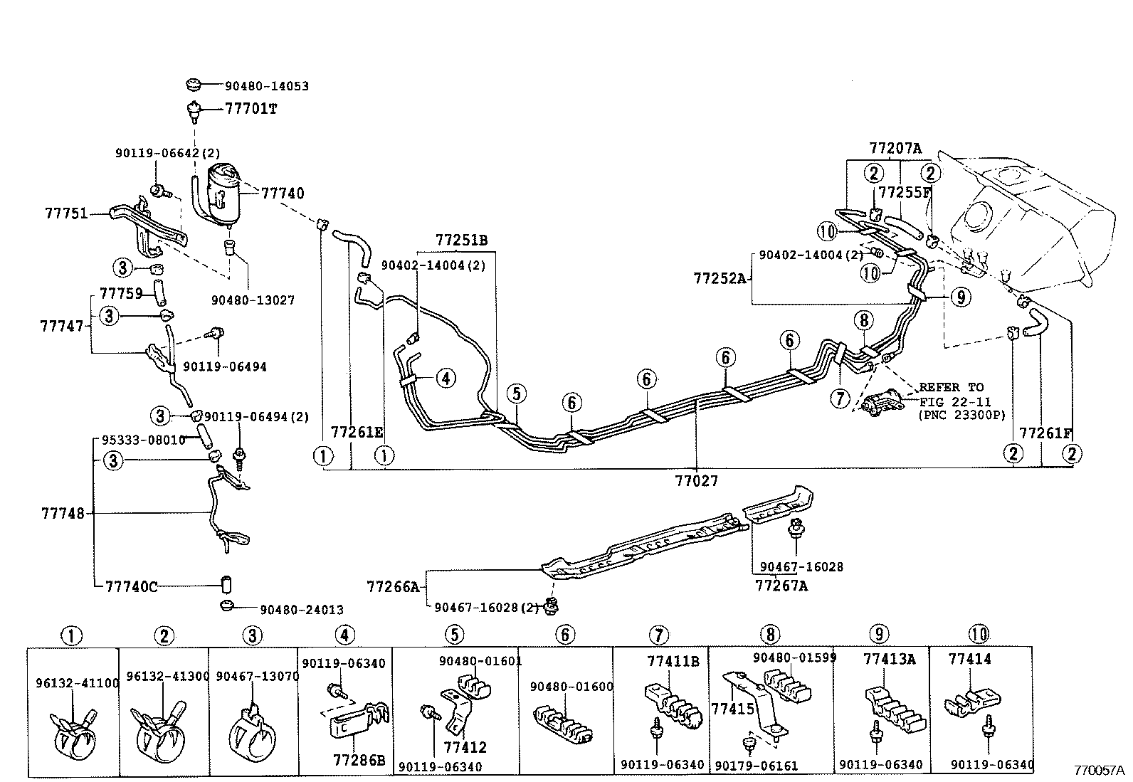 Exploded illustration 770057A
