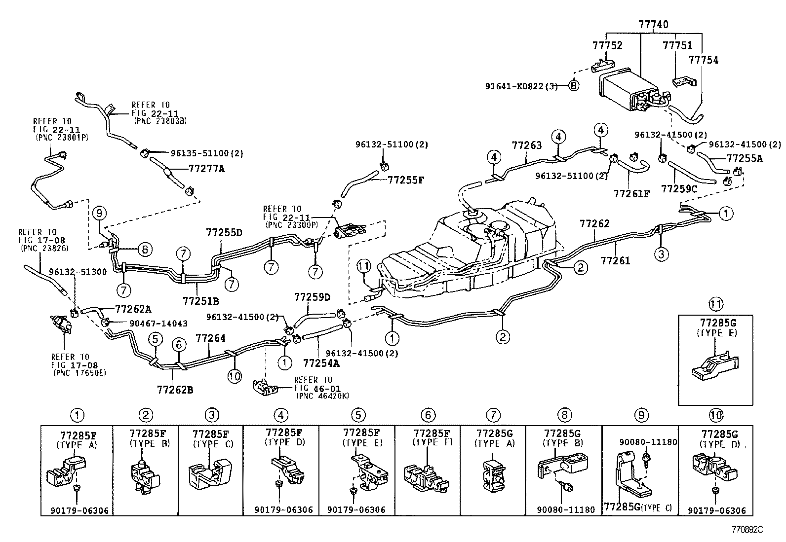 Exploded illustration 770892C