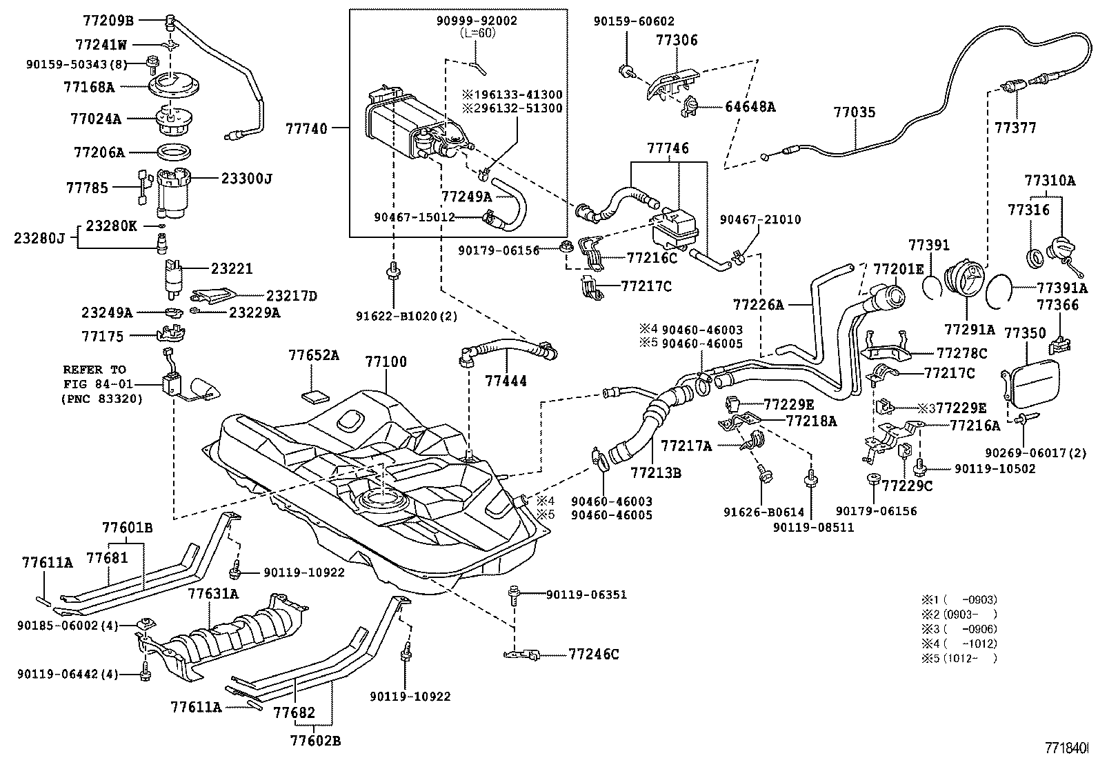 Exploded illustration 771840I