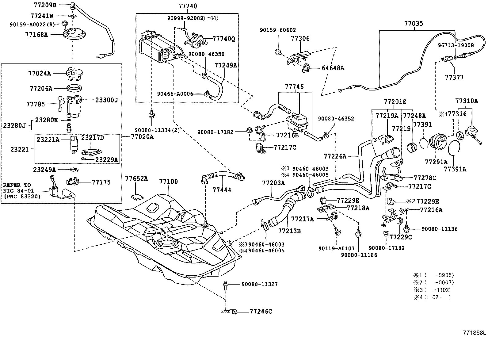 Exploded illustration 771868L