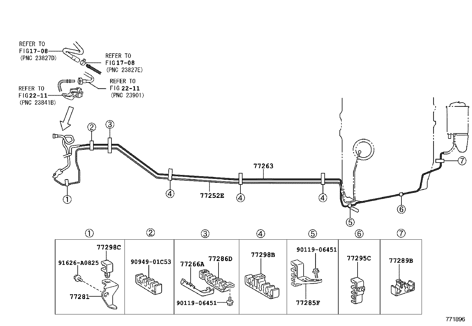 Exploded illustration 771896