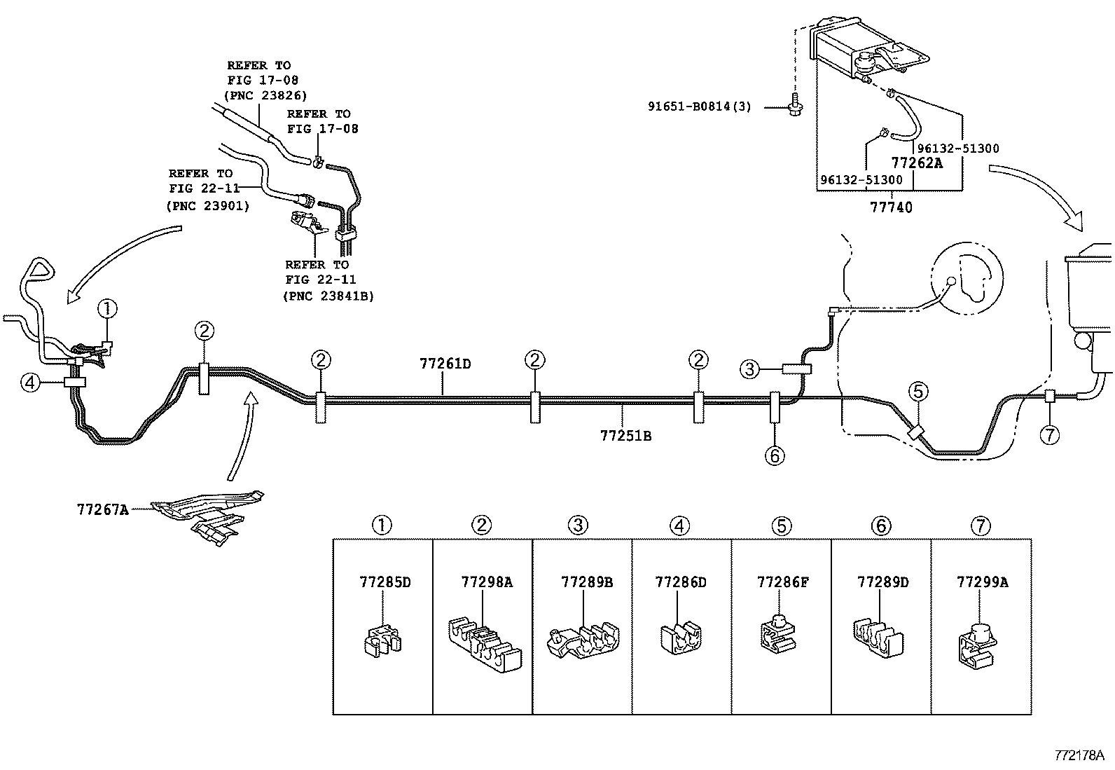 Exploded illustration 772178A