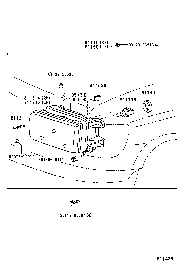 Exploded illustration 811425