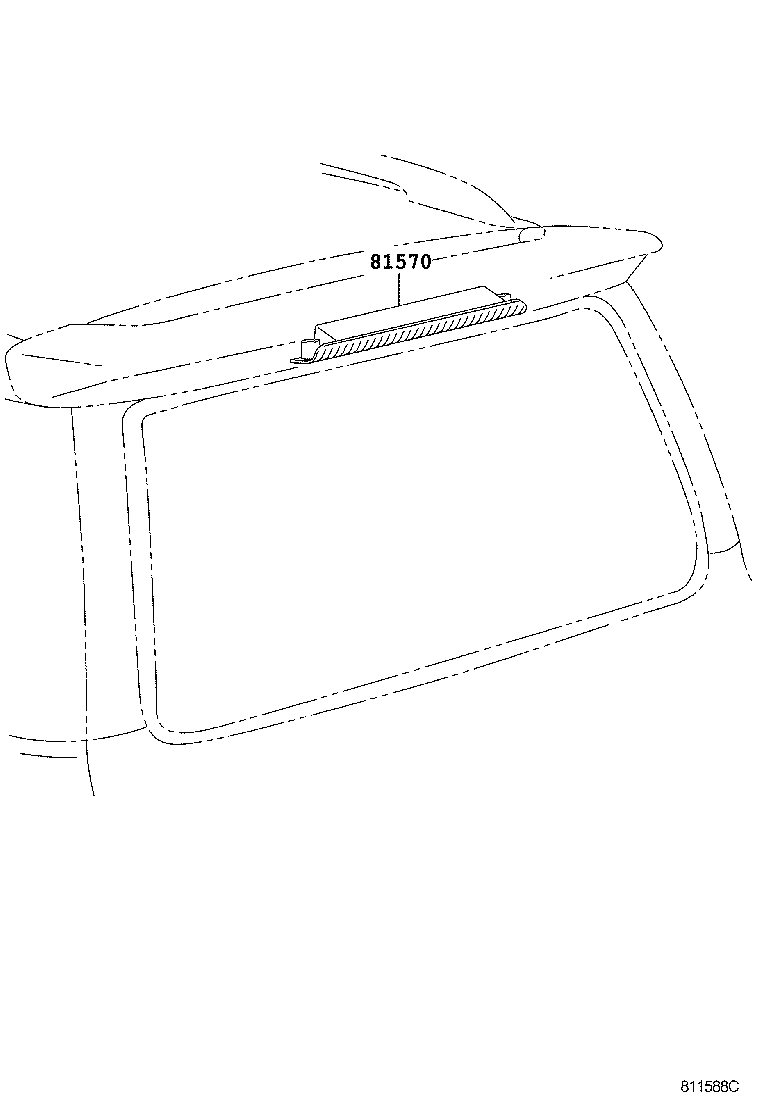 Exploded illustration 811588C