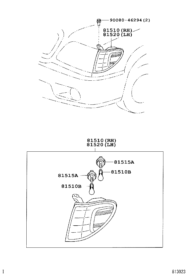 Exploded illustration 813023
