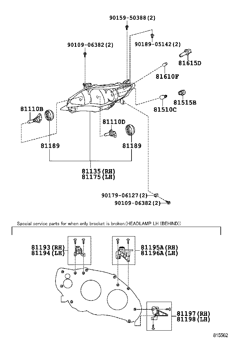 Exploded illustration 815562