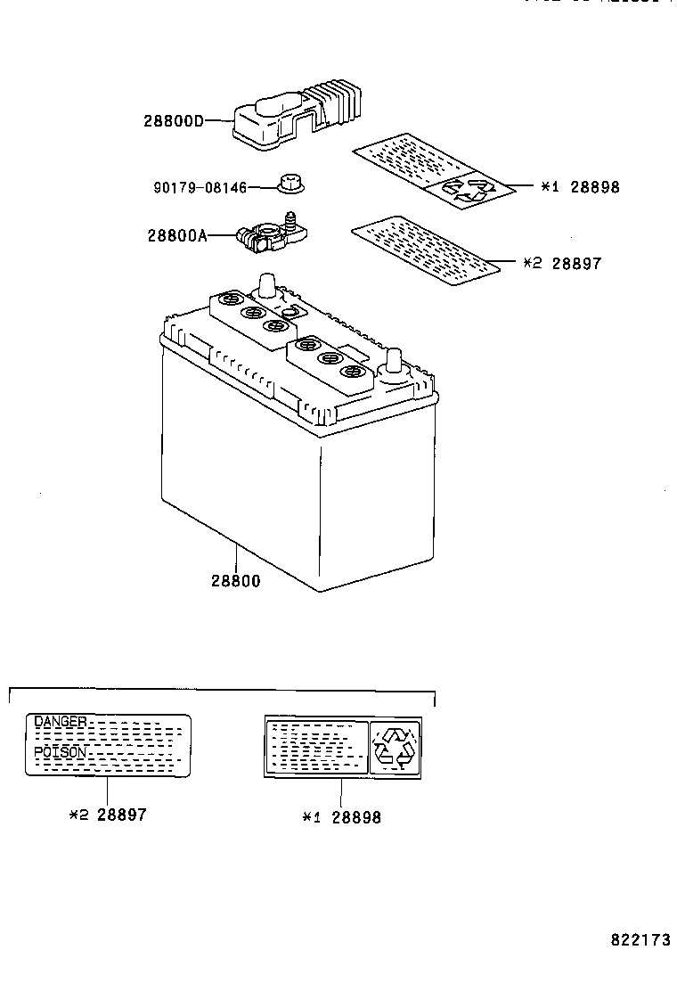 Exploded illustration 822173