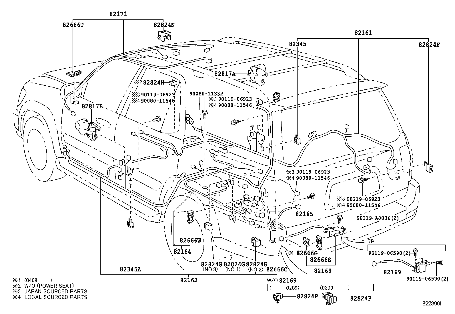 Exploded illustration 822396I