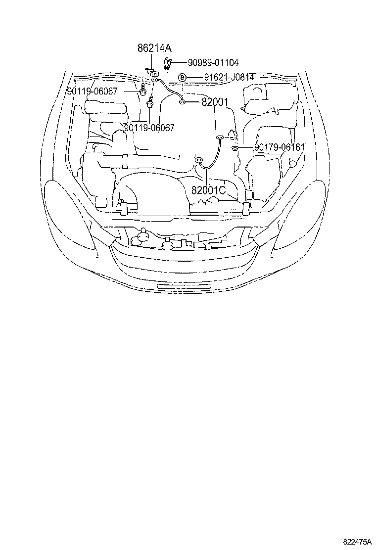 Exploded illustration 822475A