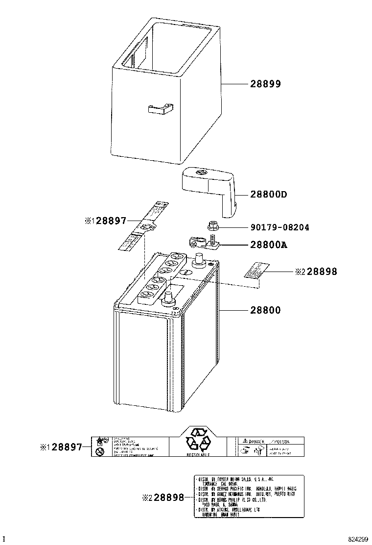Exploded illustration 824299