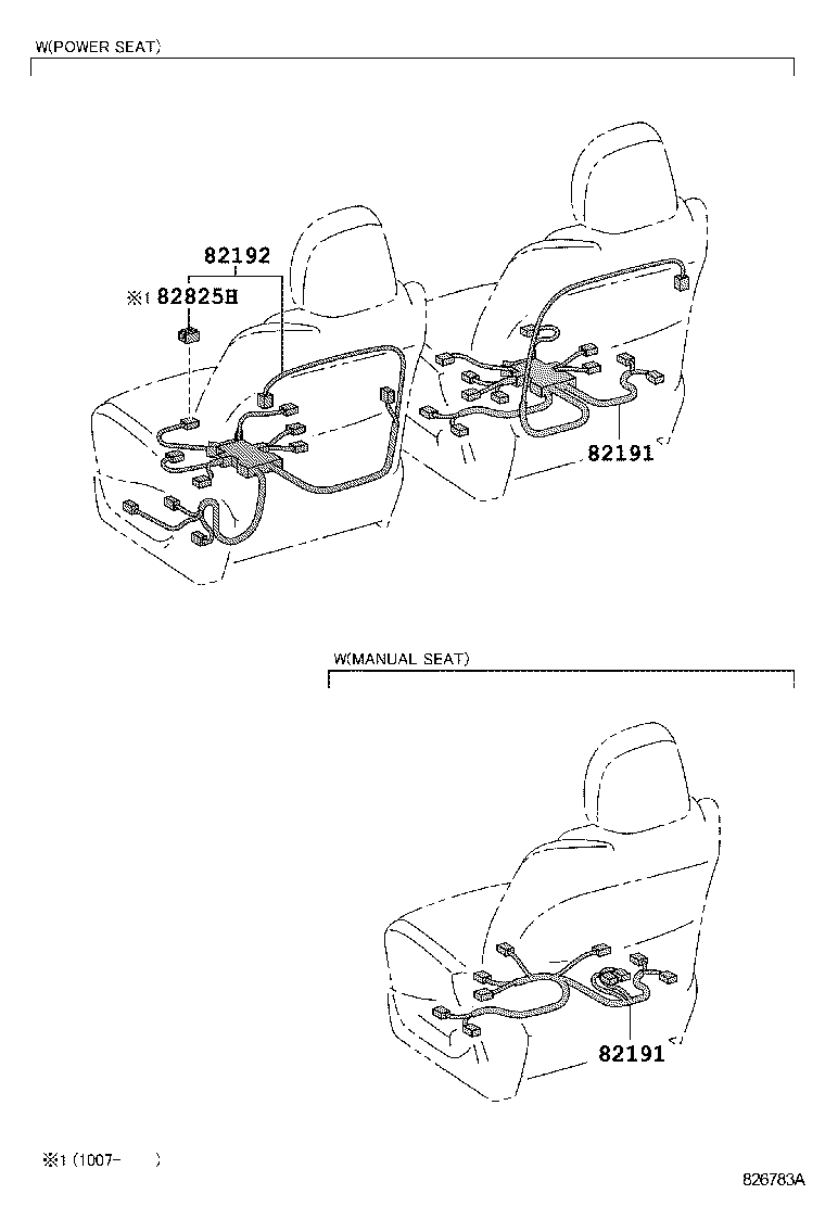 Exploded illustration 826783A