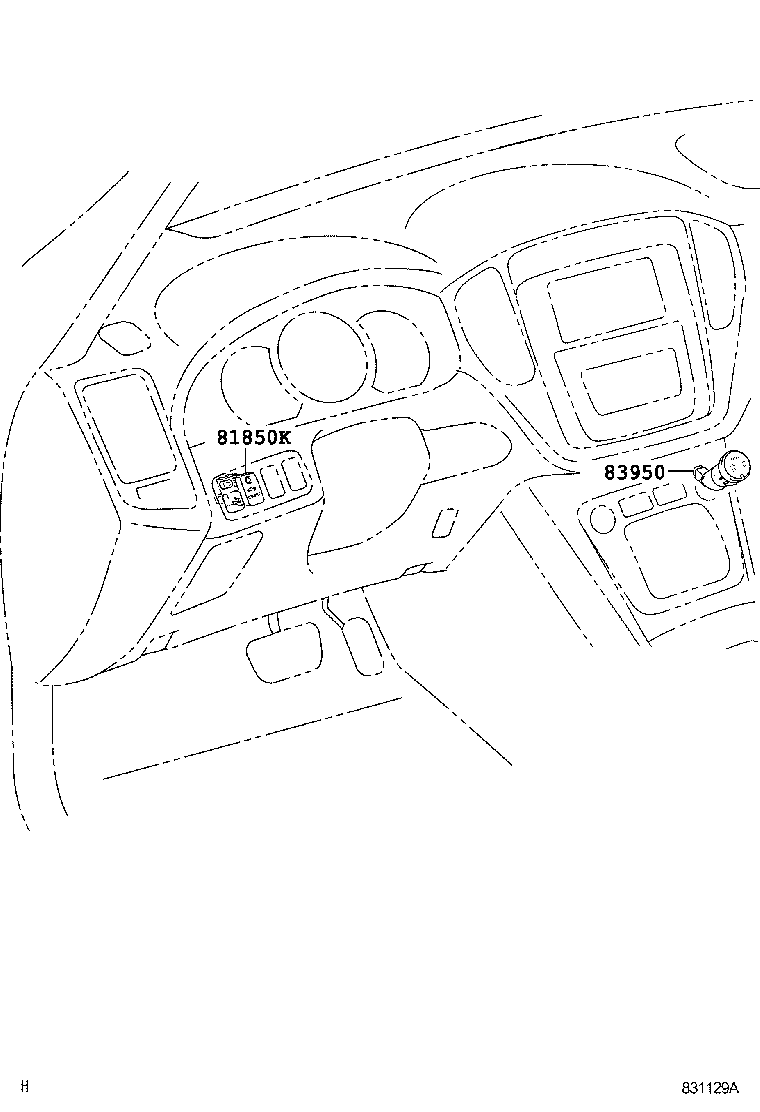 Exploded illustration 831129A