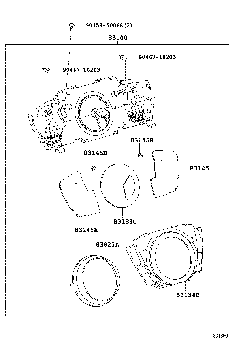 Exploded illustration 831350