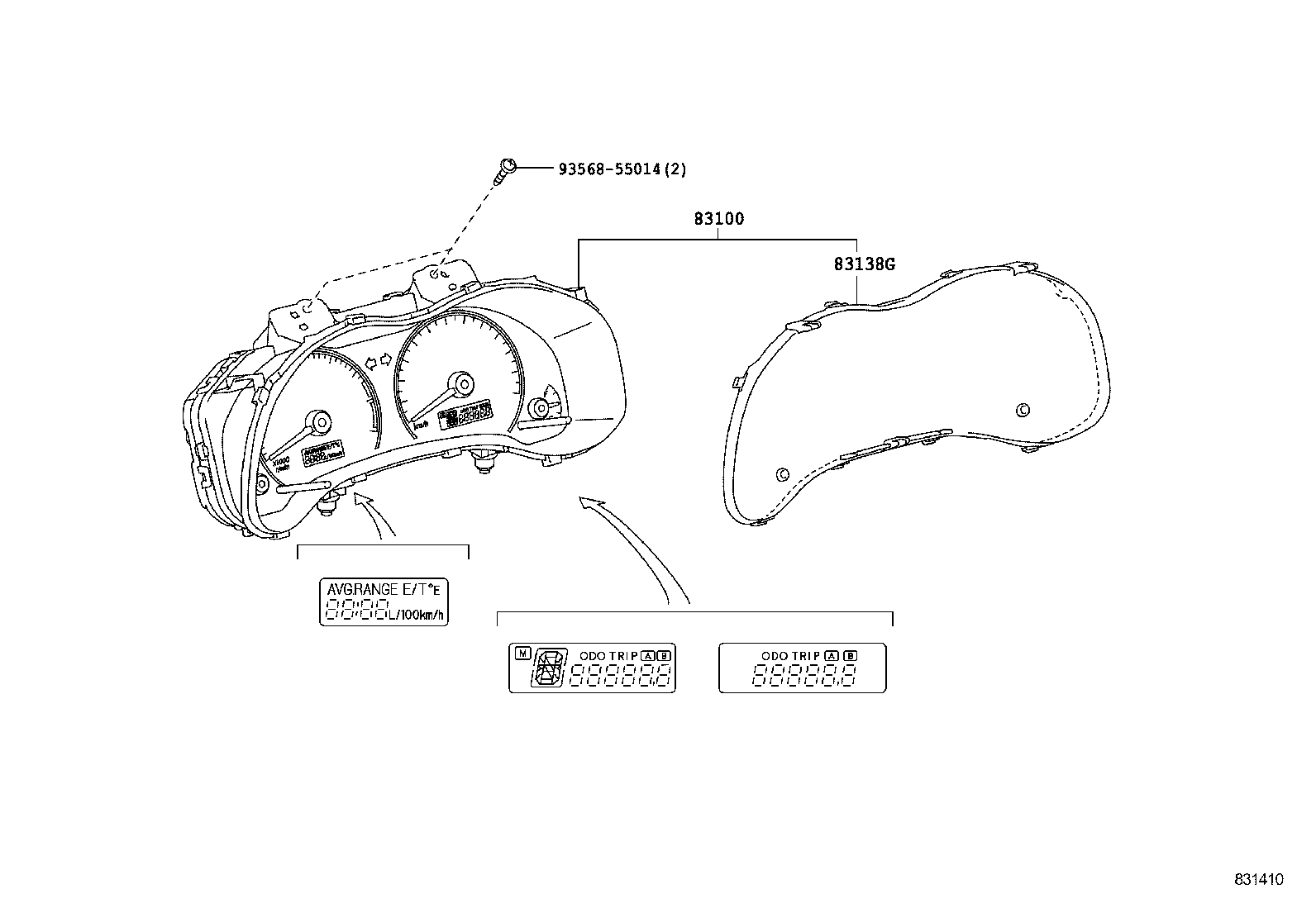 Exploded illustration 831410