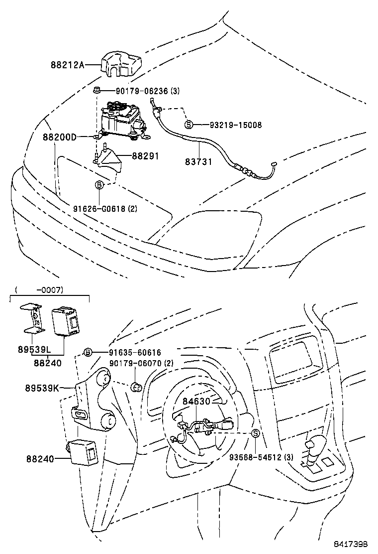 Exploded illustration 841739B