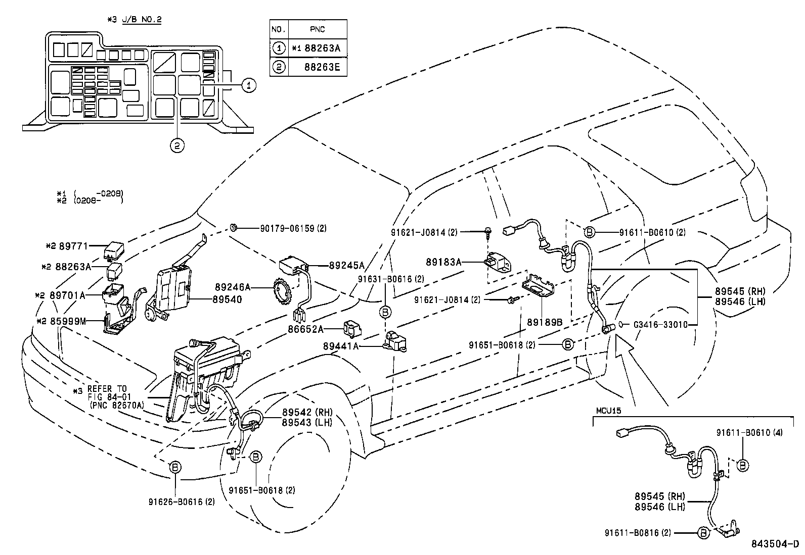 Exploded illustration 843504D