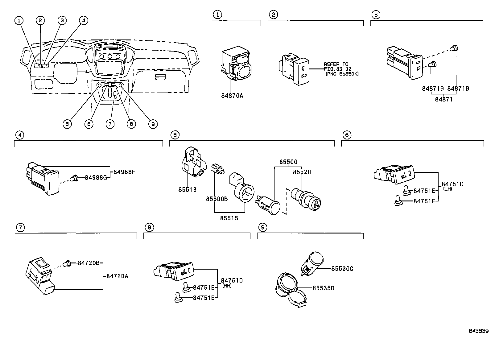 Exploded illustration 843839