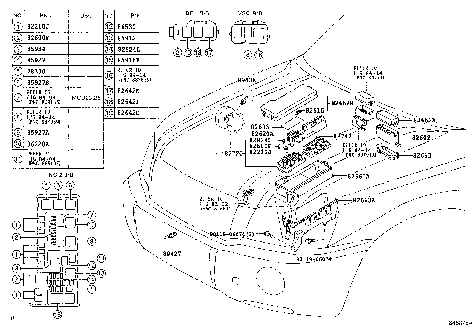 Exploded illustration 845878A